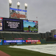 Illustration for article titled Cleveland Indians Make The Best Of Bad Weather With Some Jumbotron iFortnite/i